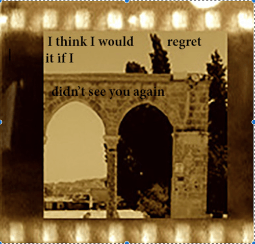 test me animation slides based on travelling experiences