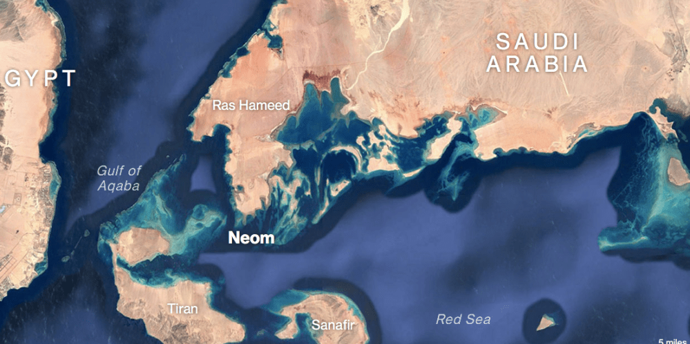 Neom Mapped